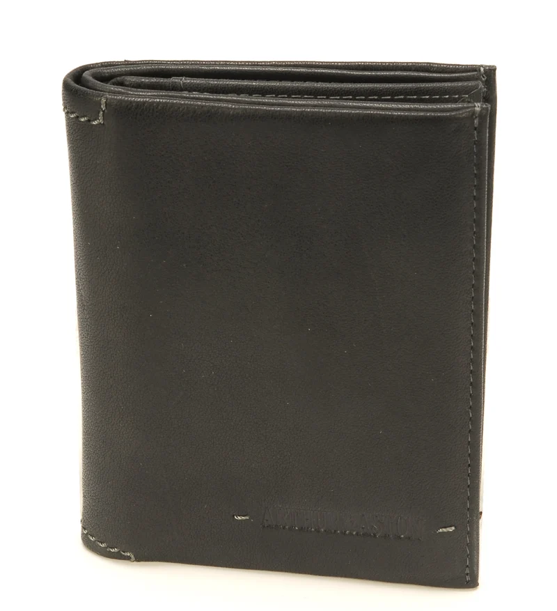 Arthur & Aston Portefeuilles Mixte, Homme, Femme Noir
