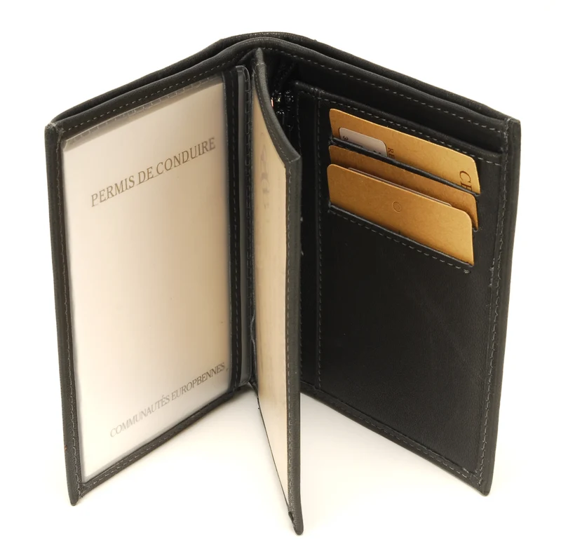 Arthur & Aston Portefeuilles Mixte, Homme, Femme Noir