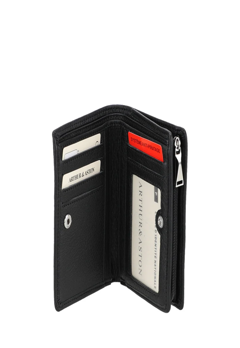 Arthur & Aston Porte Cartes Mixte, Homme, Femme Noir