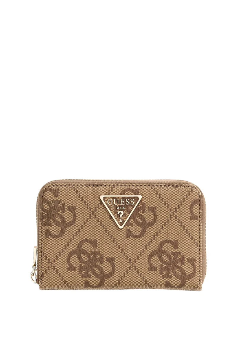 Guess Compagnon Laurel Ii Slg Med Zi Latte Logo/Brown