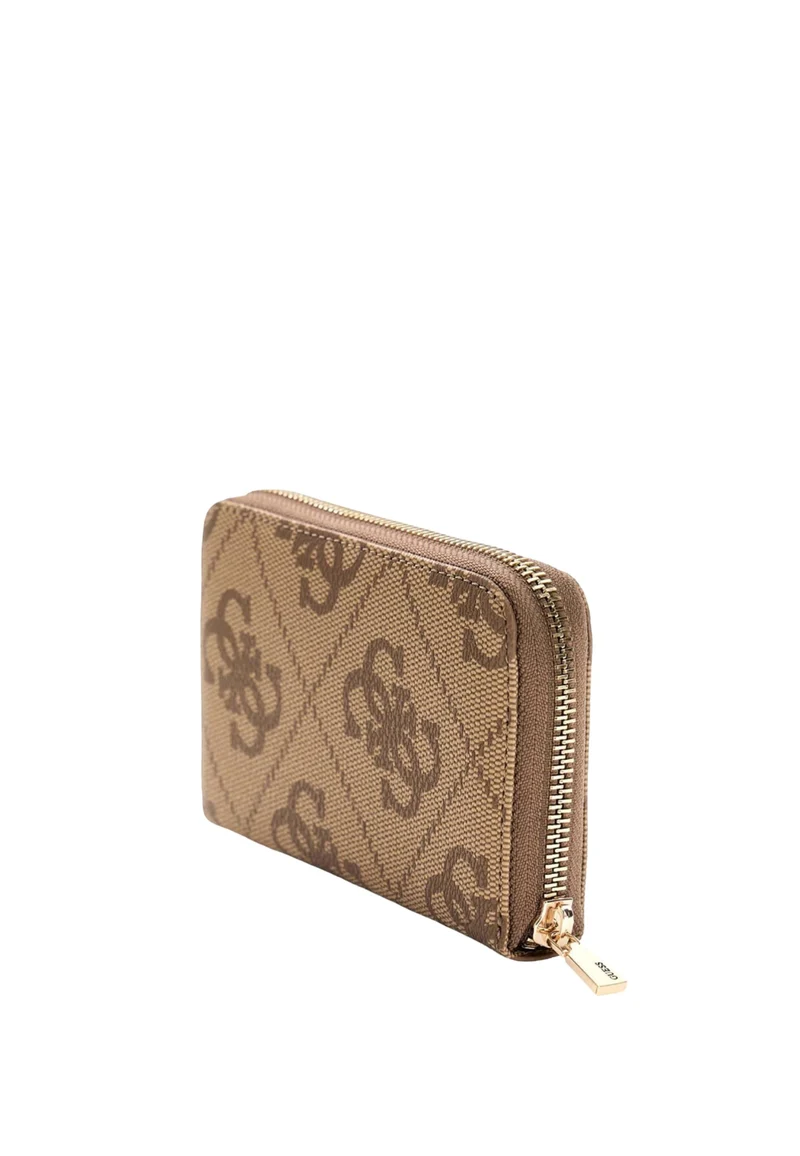 Guess Compagnon Laurel Ii Slg Med Zi Latte Logo/Brown