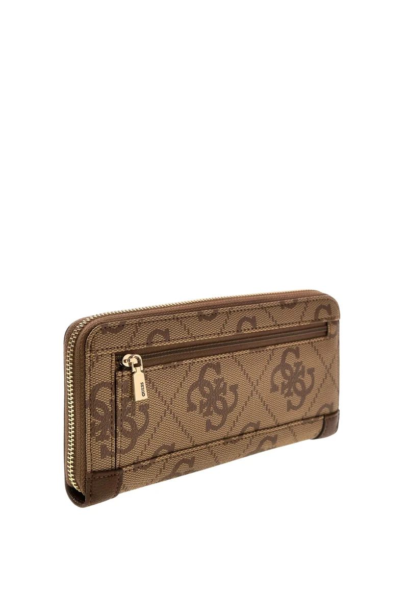 Guess Compagnon Karnilla Logo Slg Lr Latte Logo/Brown