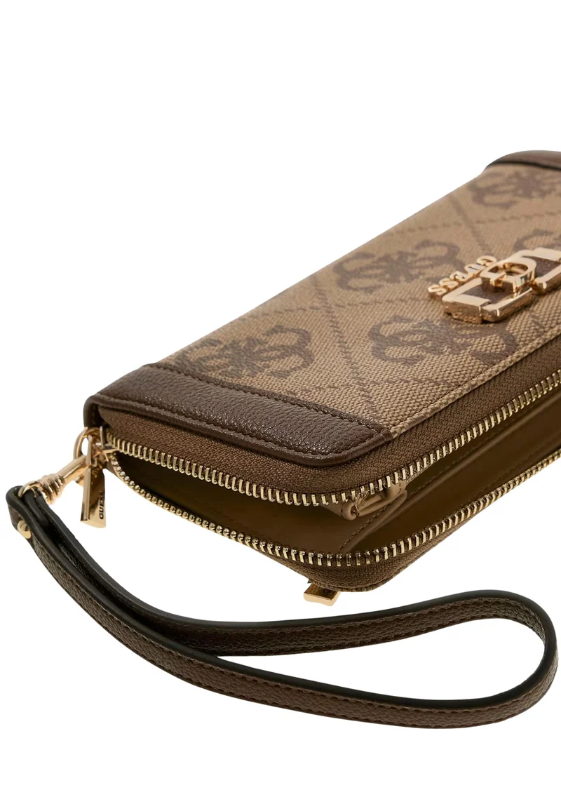 Guess Compagnon Karnilla Logo Slg Lr Latte Logo/Brown