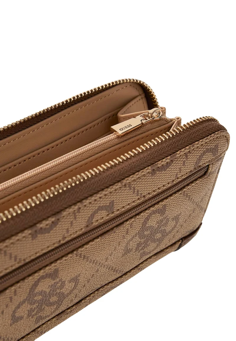 Guess Compagnon Karnilla Logo Slg Lr Latte Logo/Brown