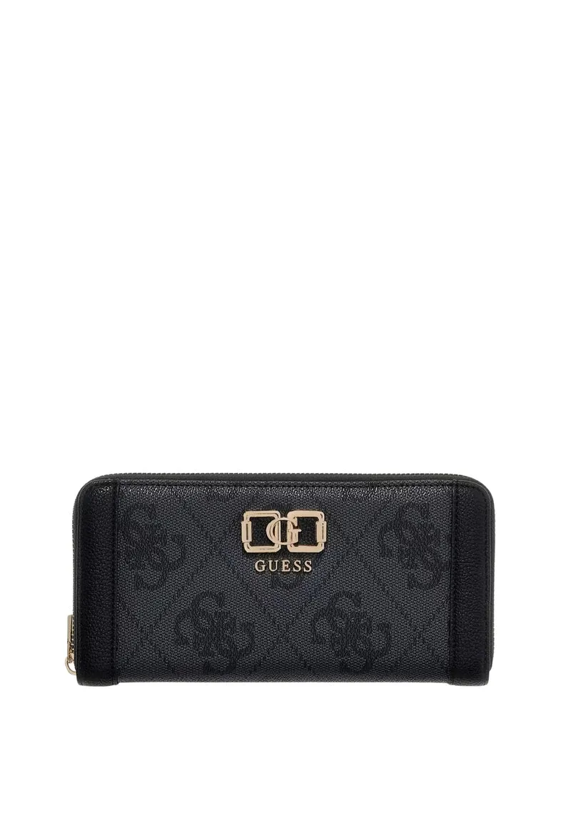 Guess Compagnon Karnilla Logo Slg Lr Coal Logo