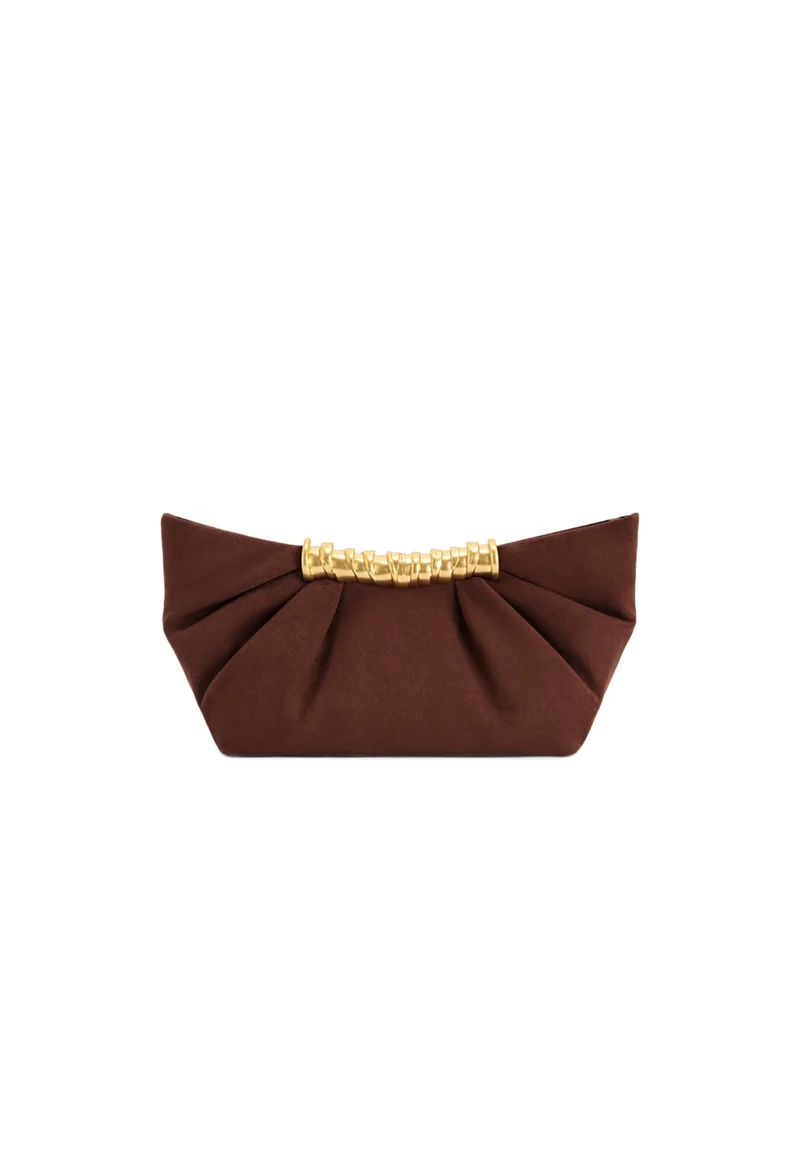 JW PEI Pochette Leia Dark Brown