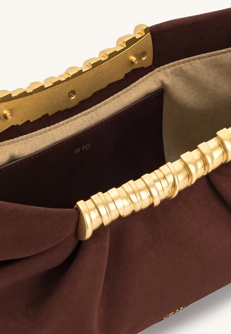 JW PEI Pochette Leia Dark Brown