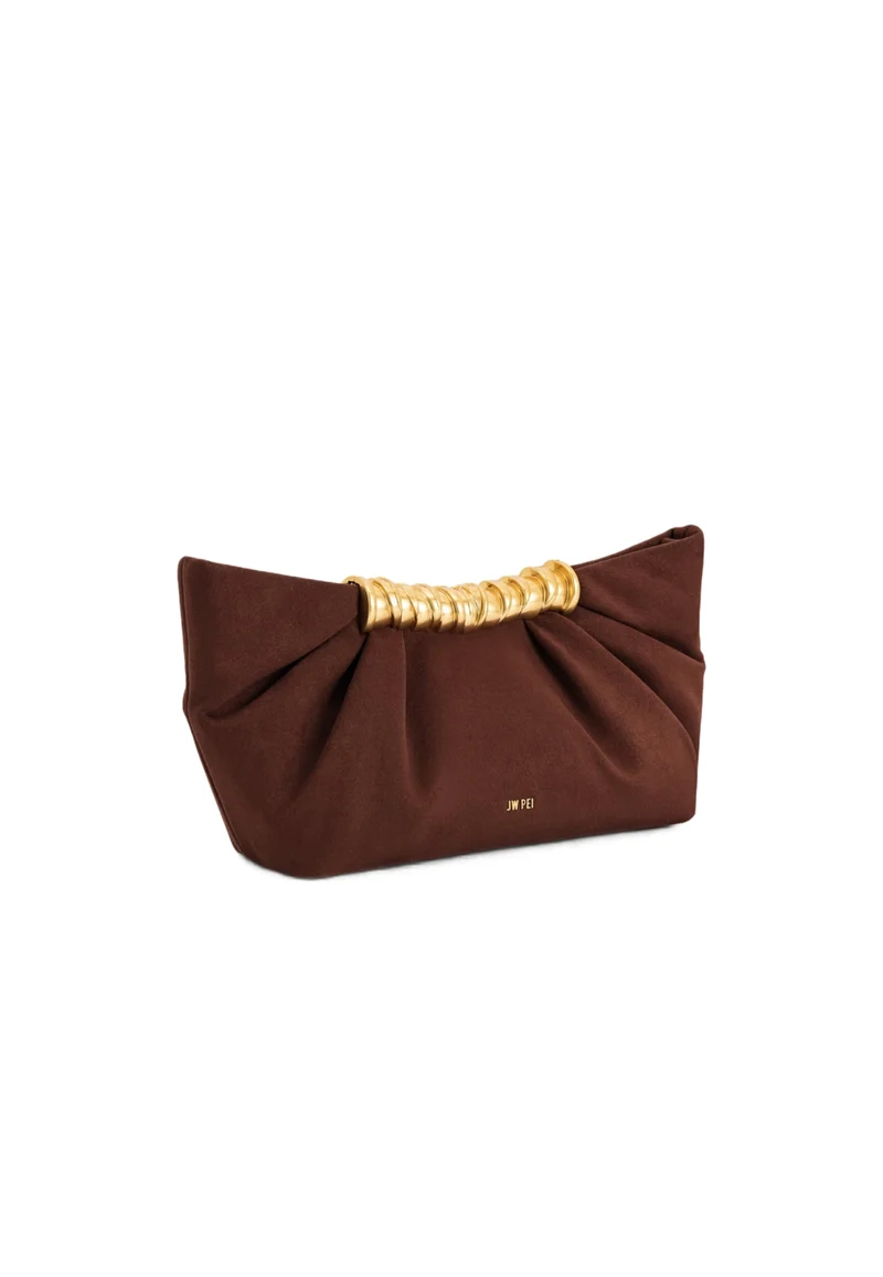 JW PEI Pochette Leia Dark Brown