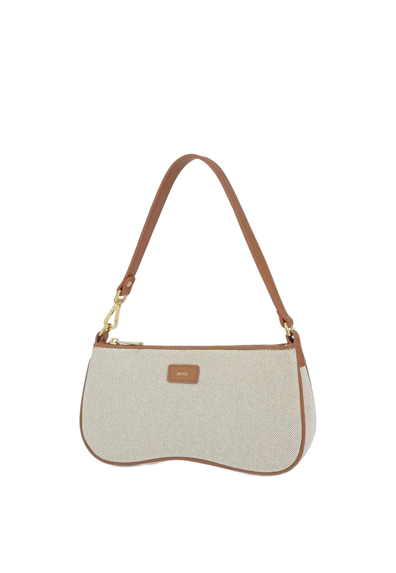 JW PEI Sac Bandoulière Eva Beige Canvas