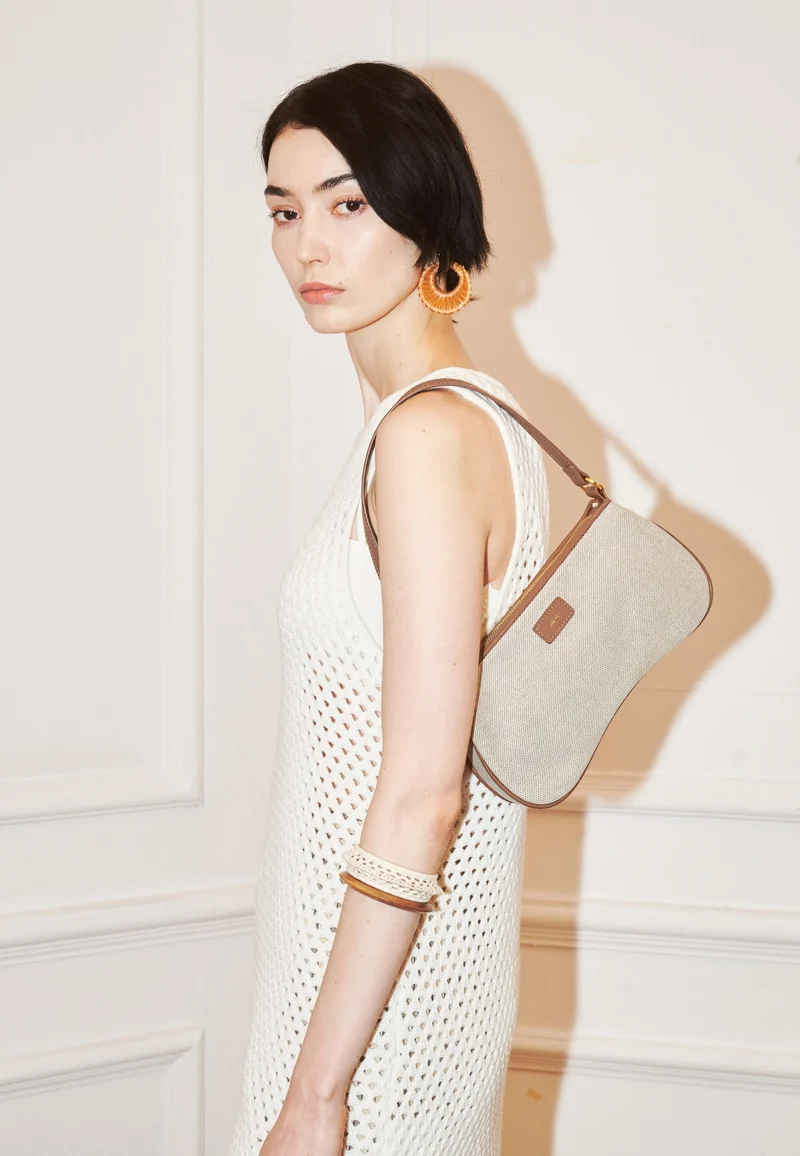 JW PEI Sac Bandoulière Eva Beige Canvas