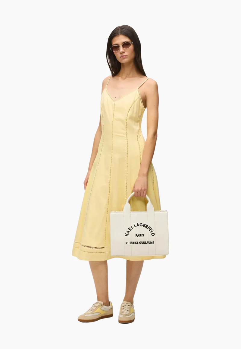 Karl Lagerfeld Cabas Essentials Blanc