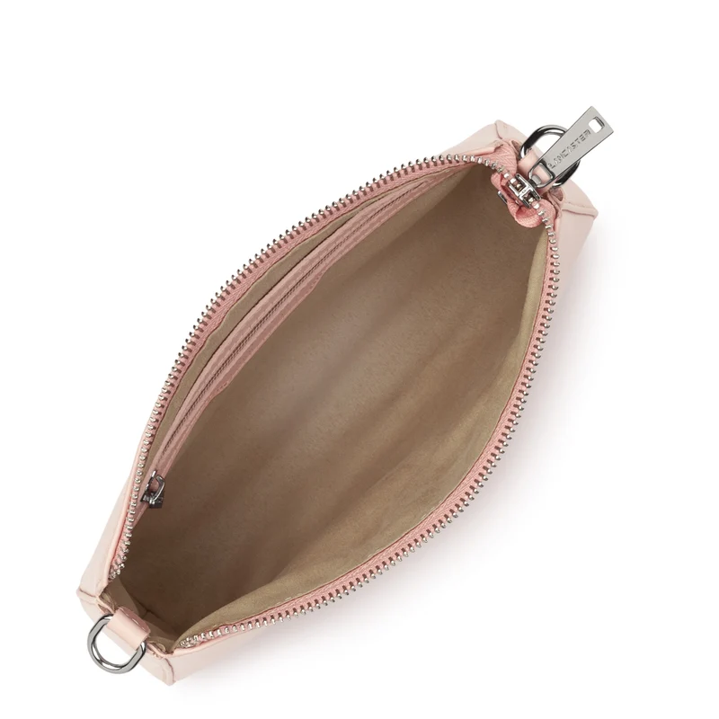 Lancaster Sac trotteur Zippée Suave Even Poudre