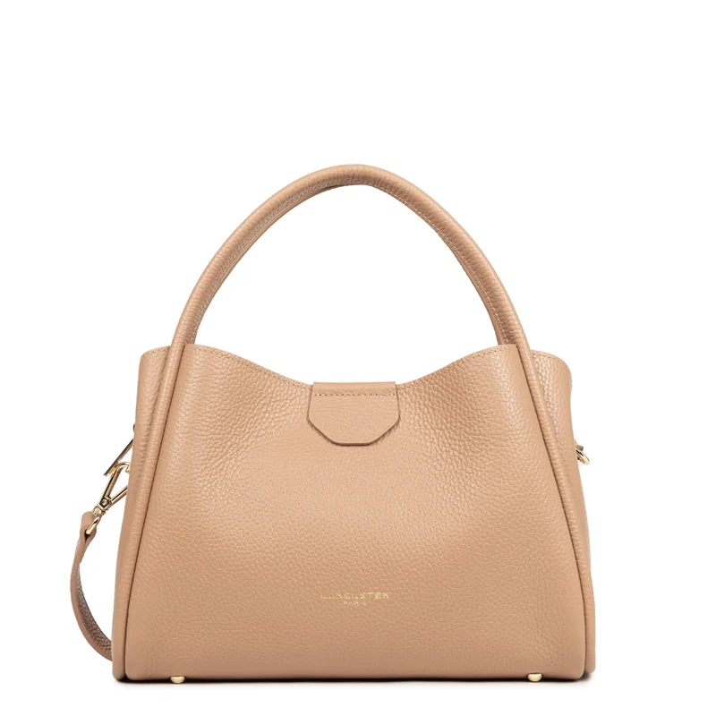 Lancaster Sac à main Aimantée M Ida Double Naturel - In - Beige