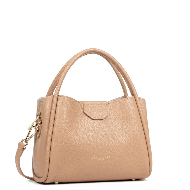 Lancaster Sac à main Aimantée S Ida Double Naturel - In - Beige