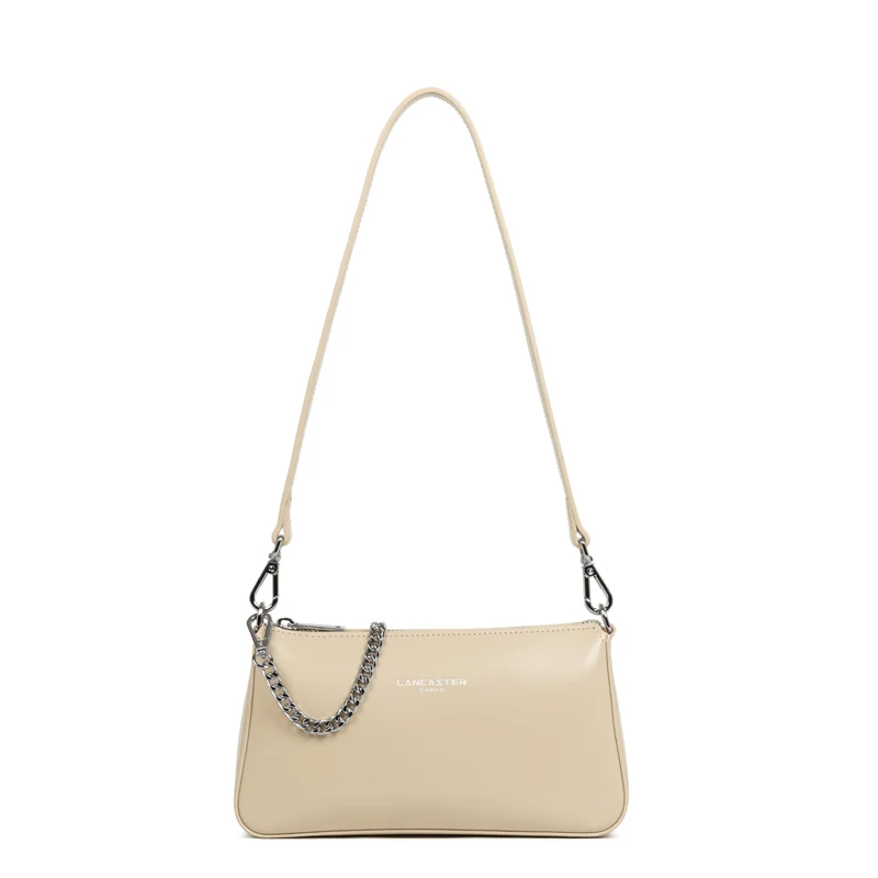 Lancaster Sac trotteur Zippée Suave Even Beige