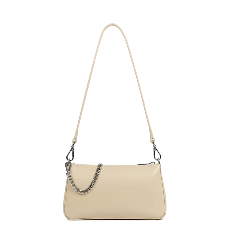 Lancaster Sac trotteur Zippée Suave Even Beige