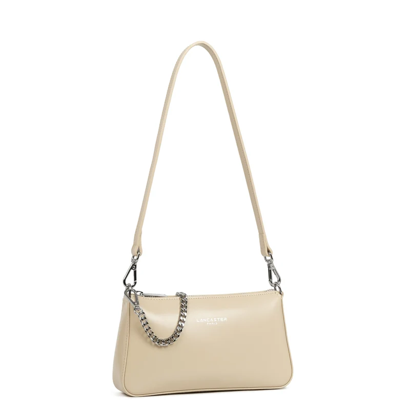 Lancaster Sac trotteur Zippée Suave Even Beige