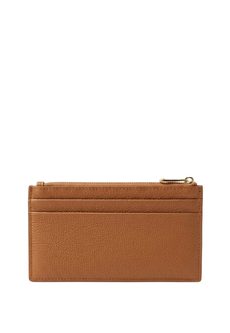 Lancaster Porte-cartes Zippé Dune Camel