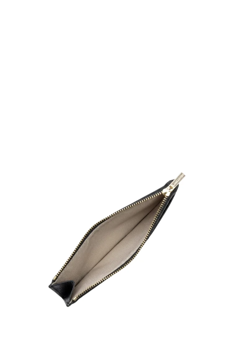Lancaster Porte-cartes Zippé Dune Noir