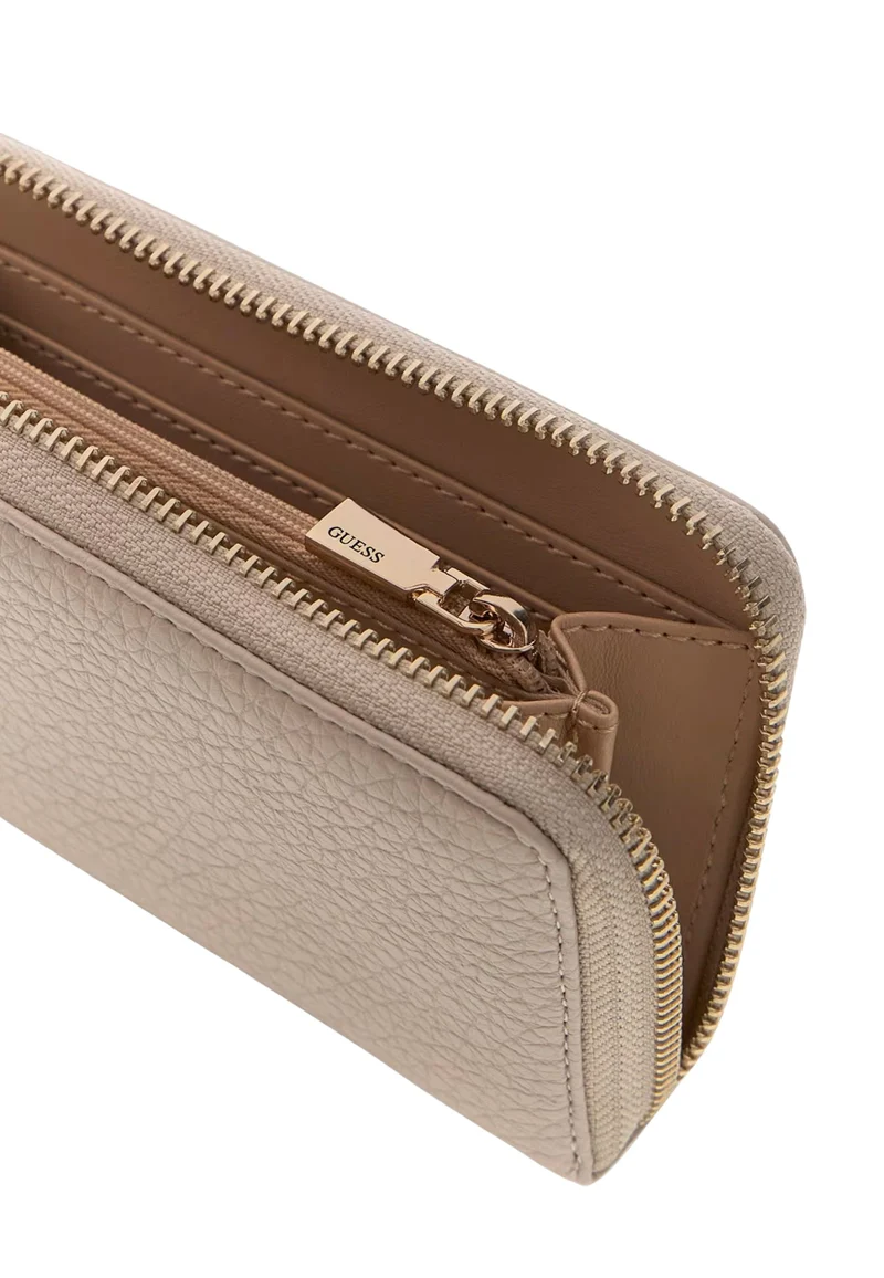 Guess Compagnon Eco Ali Slg Small Zi Light Taupe