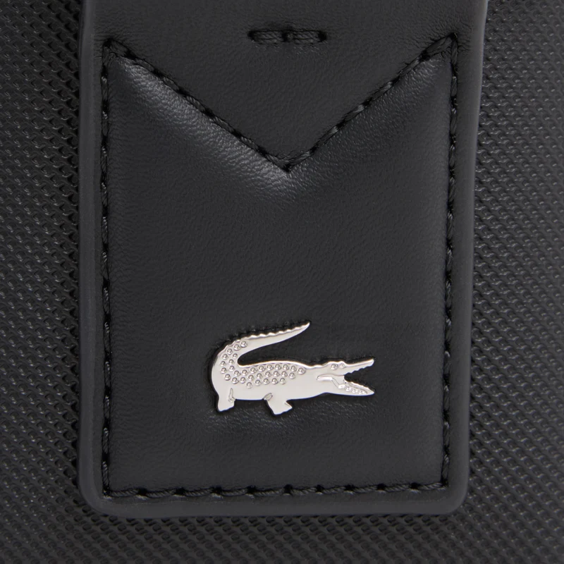 Lacoste Petit sac messenger Homme Langon Petit Piqué Noir