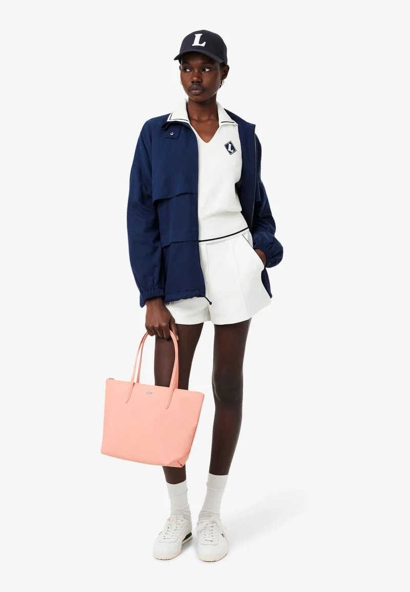 Lacoste Sac Cabas Femme L.12.12 Concept Rose Miami