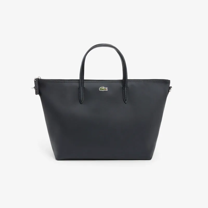 Lacoste Petit sac cabas à bandoulière L.12.12 Concept Noir