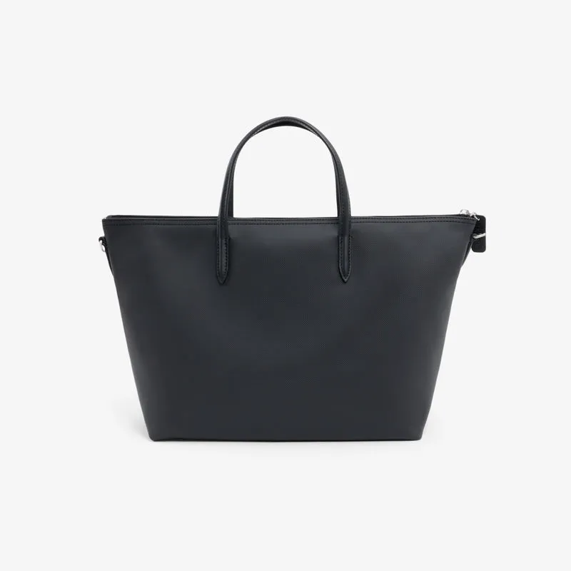 Lacoste Petit sac cabas à bandoulière L.12.12 Concept Noir