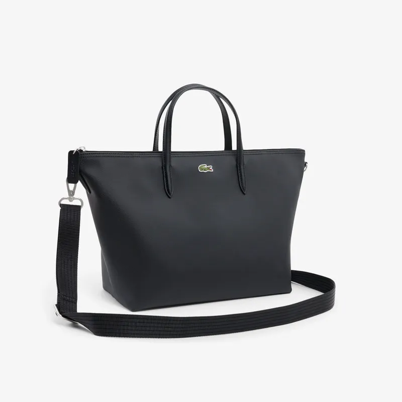 Lacoste Petit sac cabas à bandoulière L.12.12 Concept Noir
