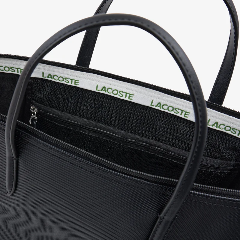 Lacoste Petit sac cabas à bandoulière L.12.12 Concept Noir