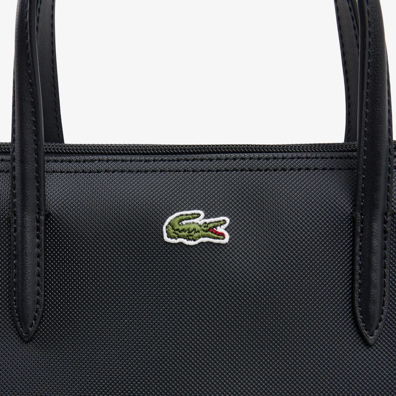 Lacoste Petit sac cabas à bandoulière L.12.12 Concept Noir