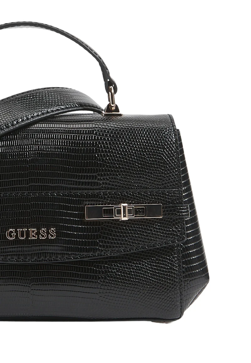 Guess Sac Bandoulière Melinda Triple Comp Black