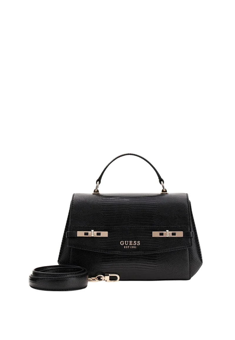 Guess Sac Bandoulière Melinda Triple Comp Black