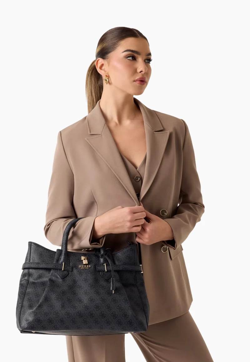 Guess Sac Bandoulière Handbag Coal Logo