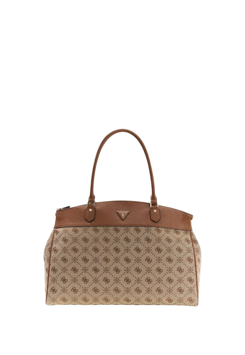 Guess Sac Bandoulière Melinda Logo Deluxe Latte Logo