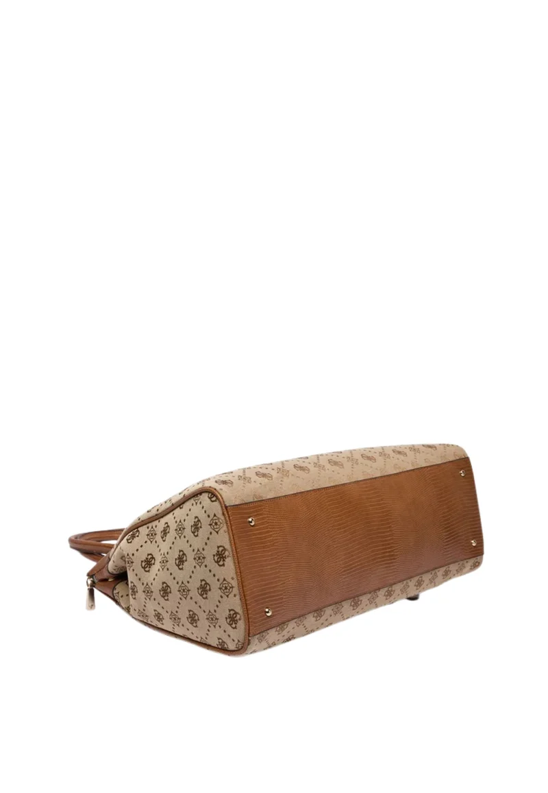 Guess Sac Bandoulière Melinda Logo Deluxe Latte Logo