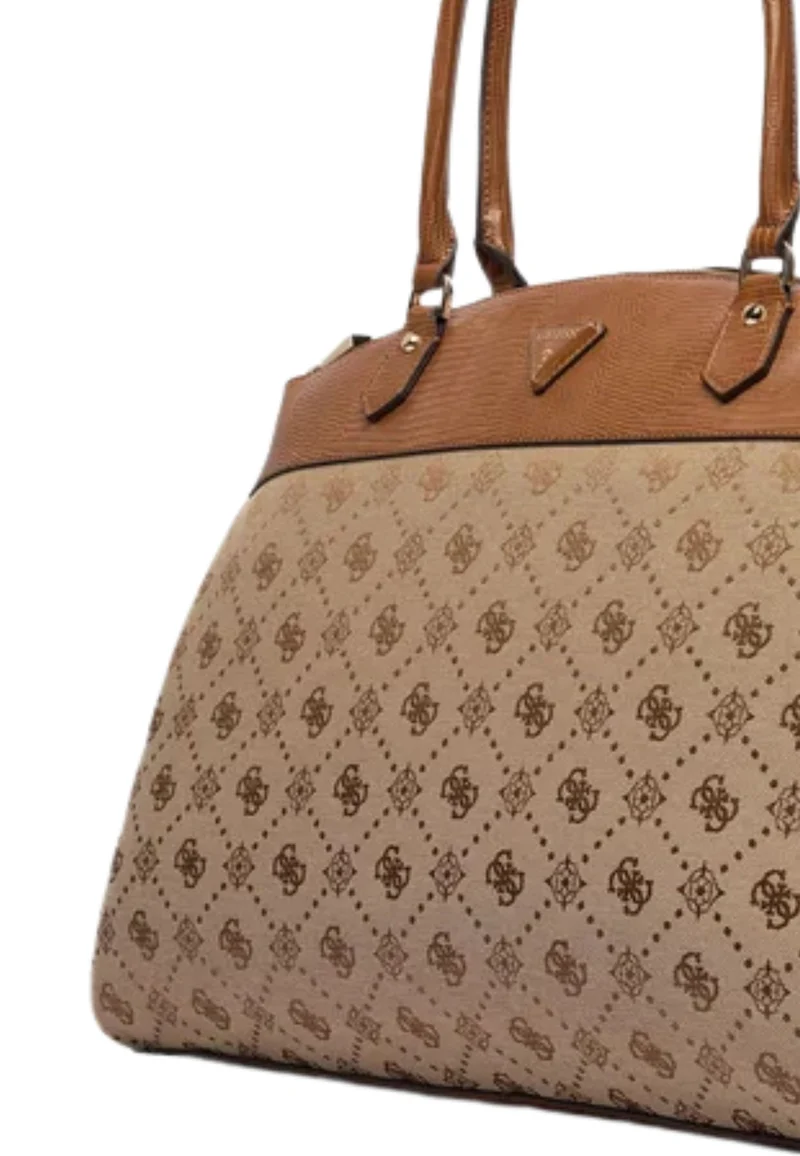 Guess Sac Bandoulière Melinda Logo Deluxe Latte Logo