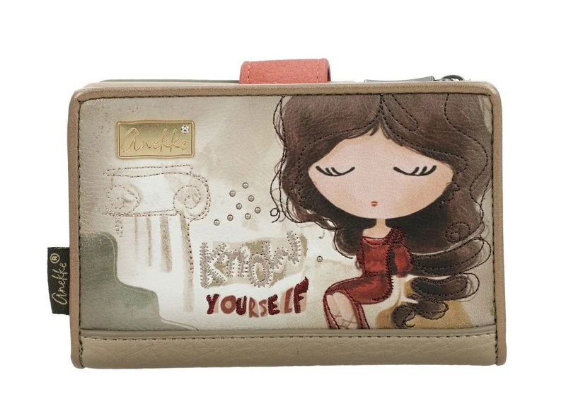 Anekke Portefeuille Femme Muse Taupe