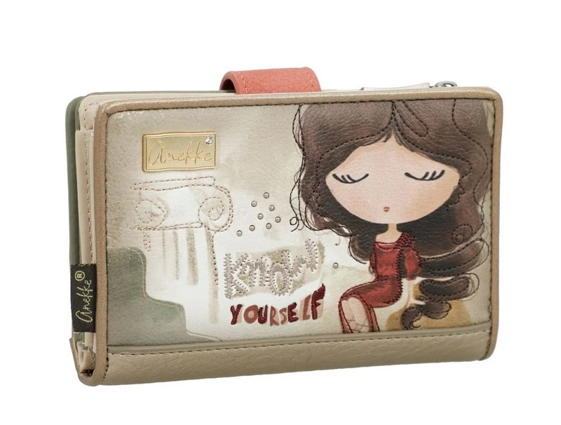 Anekke Portefeuille Femme Muse Taupe