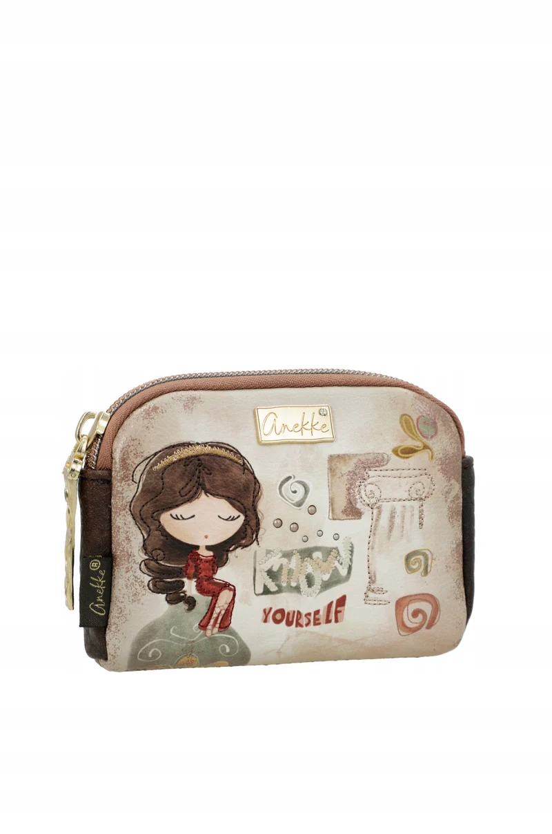 Anekke Petit Porte monnaie Muse Taupe
