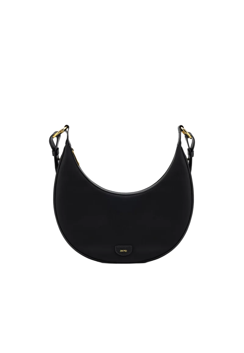JW PEI Sac Bandoulière Carly Medium Black Gold