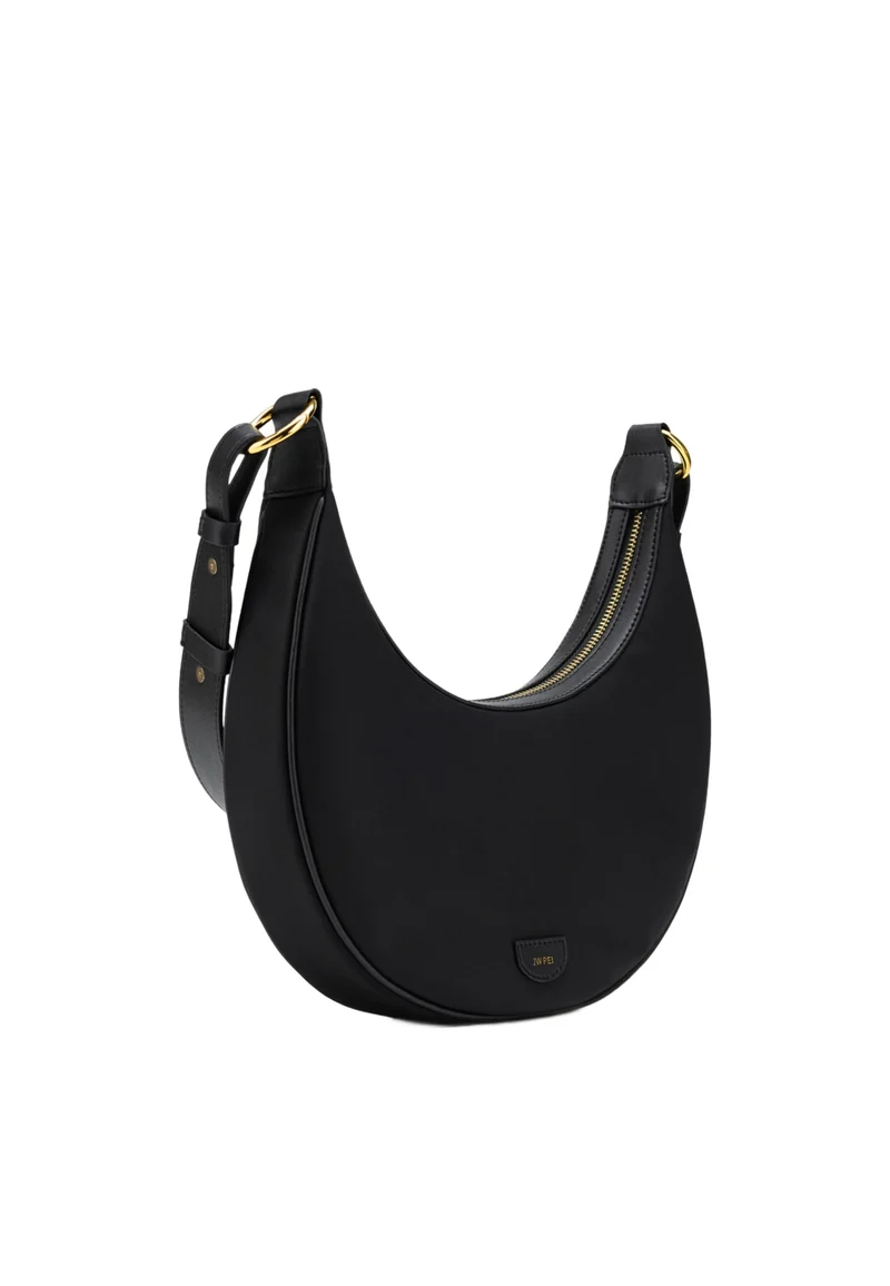JW PEI Sac Bandoulière Carly Medium Black Gold