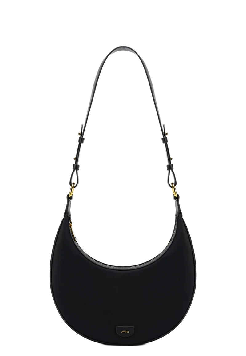 JW PEI Sac Bandoulière Carly Medium Black Gold