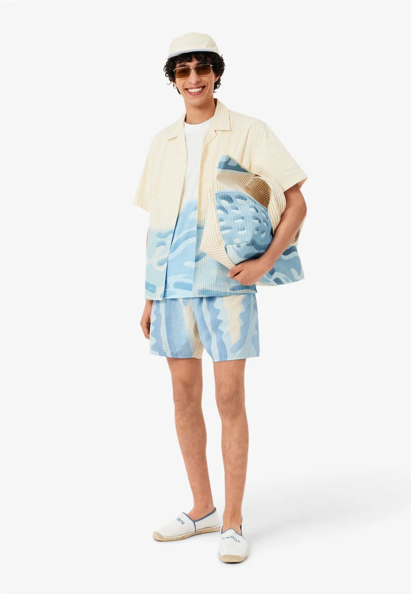 Lacoste Sac cabas XL Anna Mixte Blanc Naturel