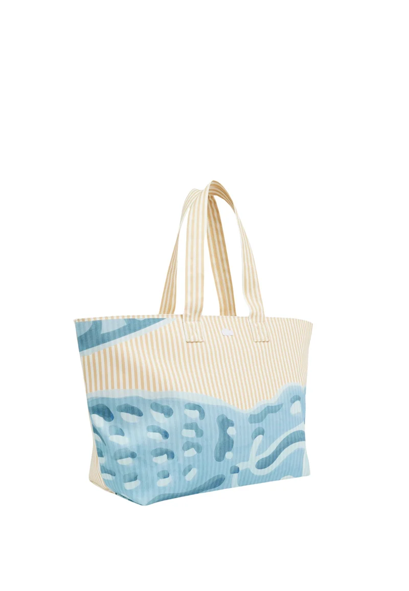 Lacoste Sac cabas XL Anna Mixte Blanc Naturel
