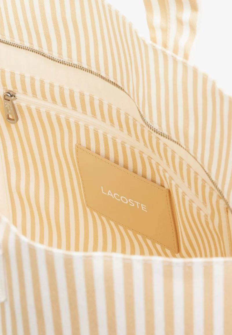 Lacoste Sac cabas XL Anna Mixte Blanc Naturel