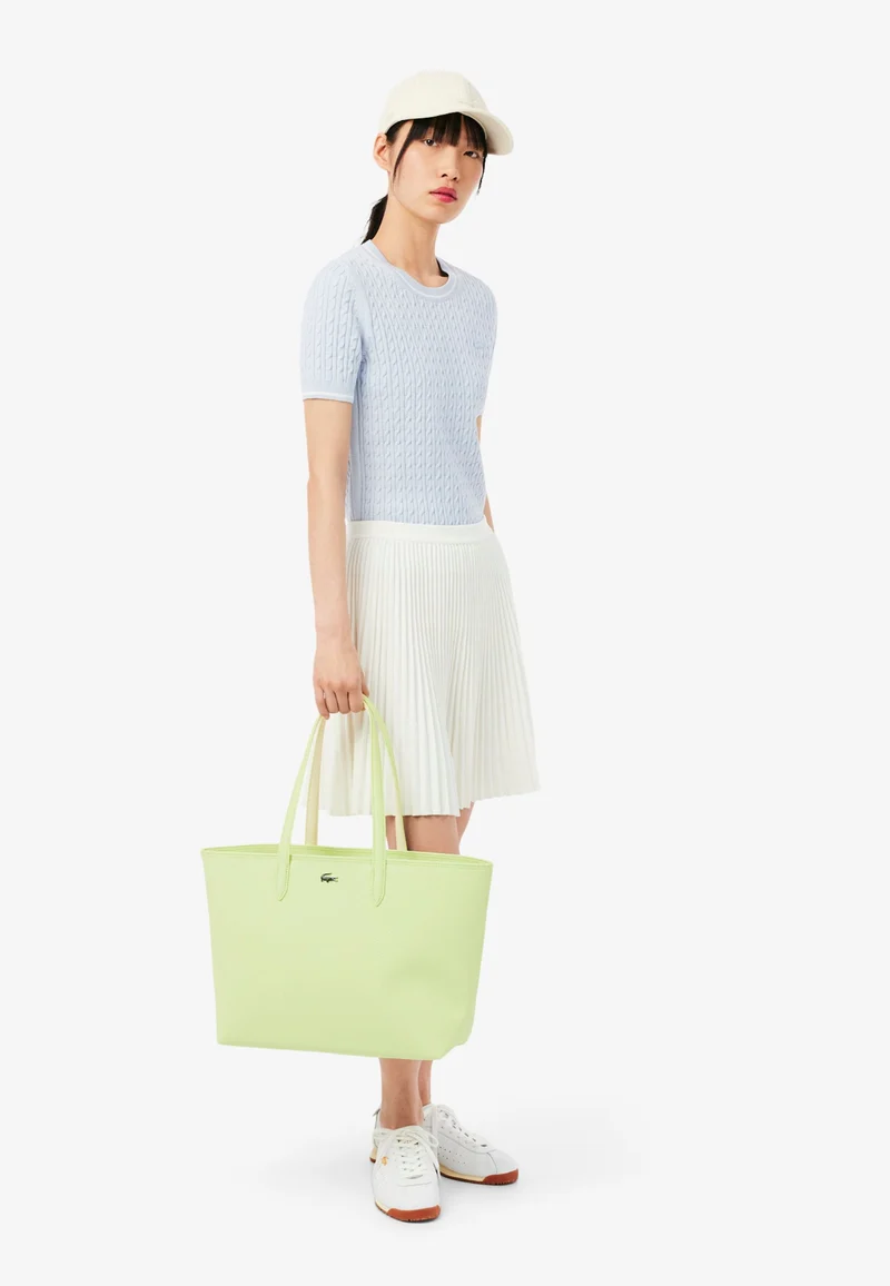 Lacoste Sac cabas zippé Anna Sencha Poudre
