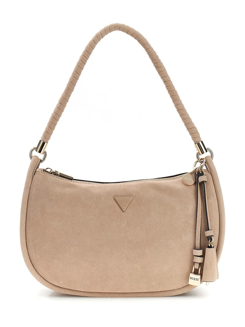 Guess Sac Bandoulière Danya Hobo Shoulder Taupe