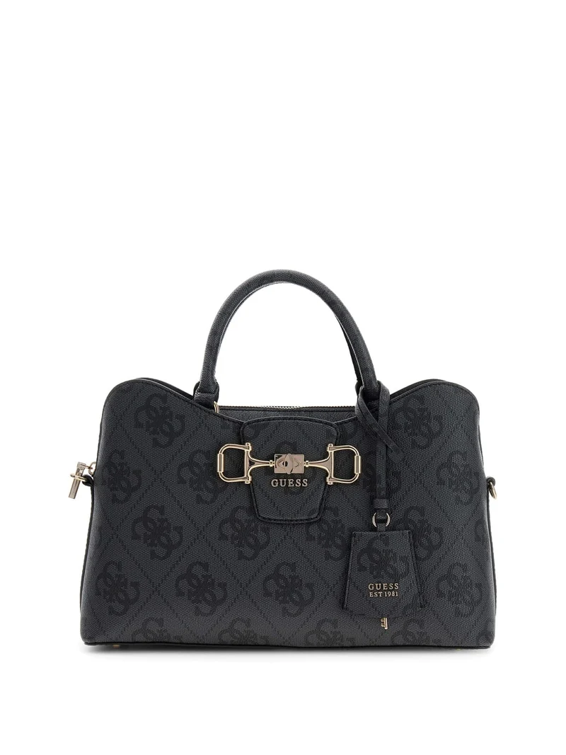 Guess Sacs à main Karnilla Logo Bucket Coal Logo