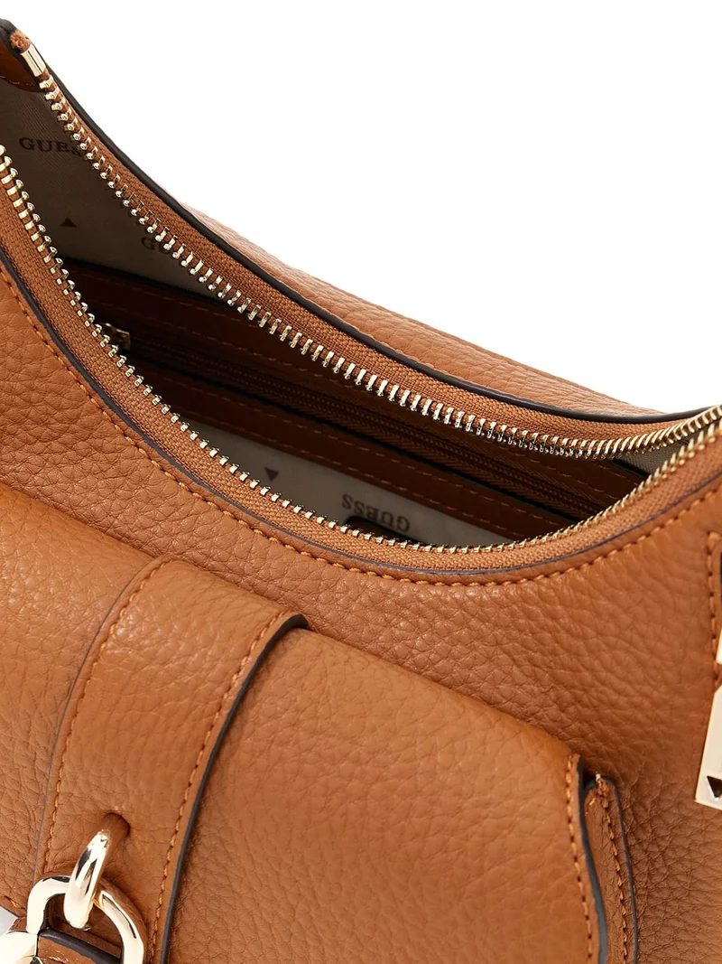 Guess Sac Bandoulière Cordelia Logo Luxury Caramel